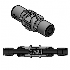 116260-375 Витратомір турбінний, для Sentry, під трубку PTC 3/8