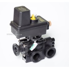 461BEC-3FBF-D Кран запірний, зі зворотнім потоком FlowBack, фланцевий