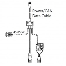 45-05845 Кабель Power/CAN/Data для інтерфейсу навігатора Матрікс, довжиною 2,85 м., з конектором Pac