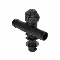22252-312-750-NYB Корпус прохідний для однієї насадки під шланг 3/4 (19mm)