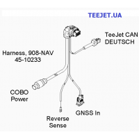 45-10233 Кабель для Матрікс  908, 2,35 м 908-NAV-TJD-G-PCB-RS 