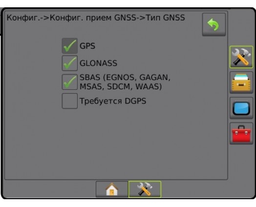 Вагомість даних спостережень в режимі GPS + GLONASS + SBAS для вбудованих приймачів OEMSTAR